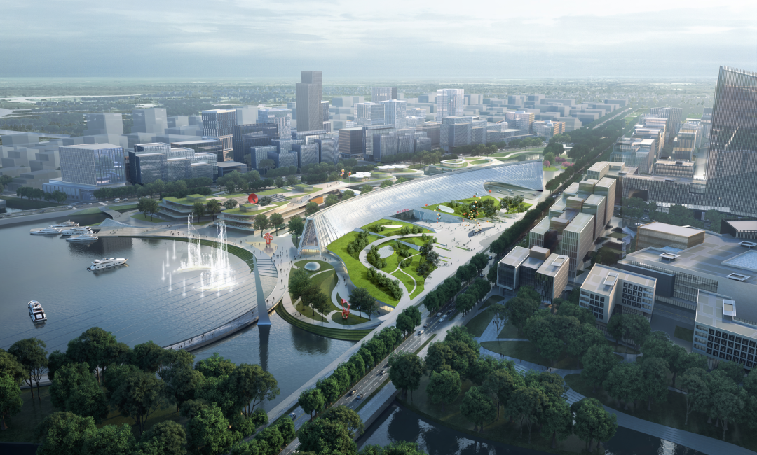 雄安城际站效果图