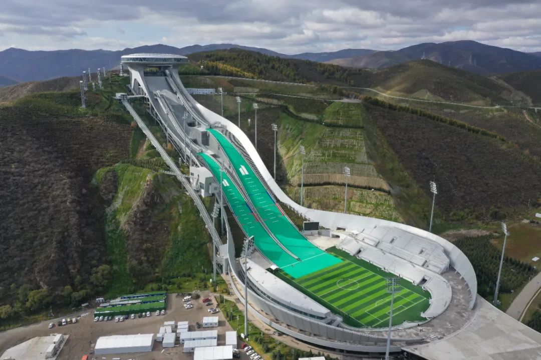 北京冬奥会场馆——国家跳台滑雪中心"雪如意"&nbsp;&nbsp