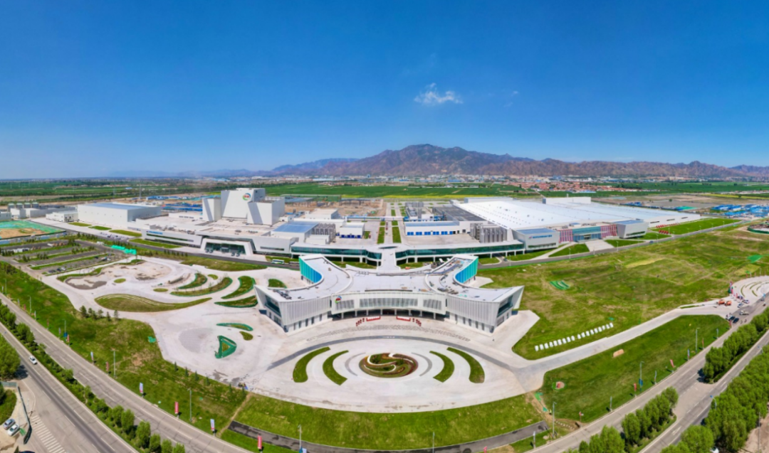 ▲伊利现代智慧健康谷。