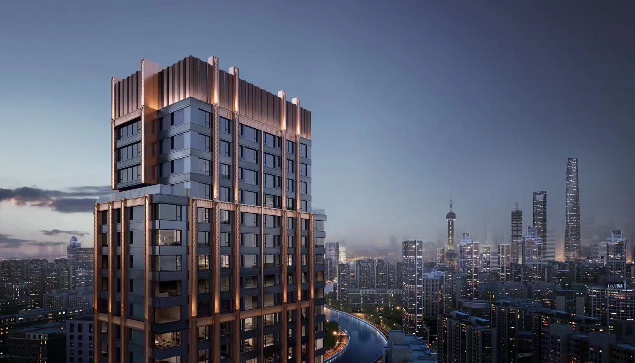 项目采用现代大都会artdeco的建筑风格,与外滩万国建筑博览群的风格
