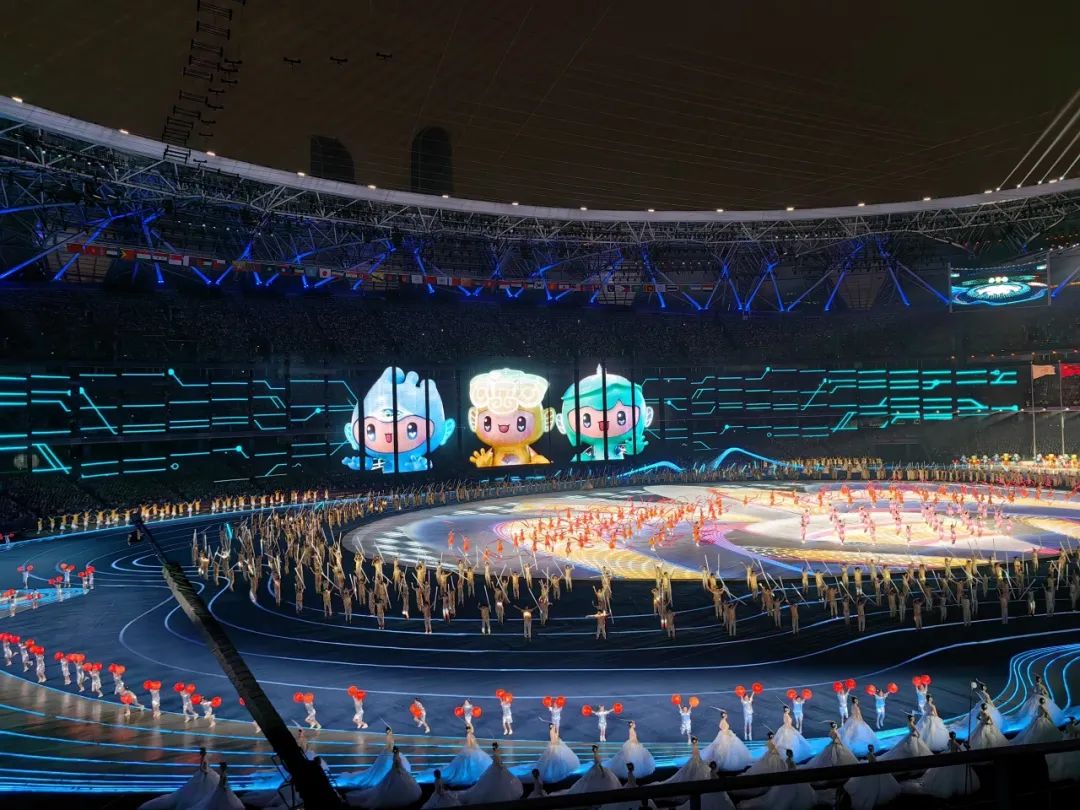 杭州第19届亚运会开幕式周洁 供图