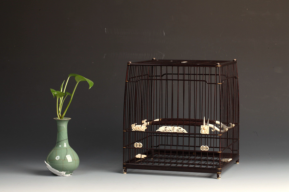 南派鸟笼制作技艺作品