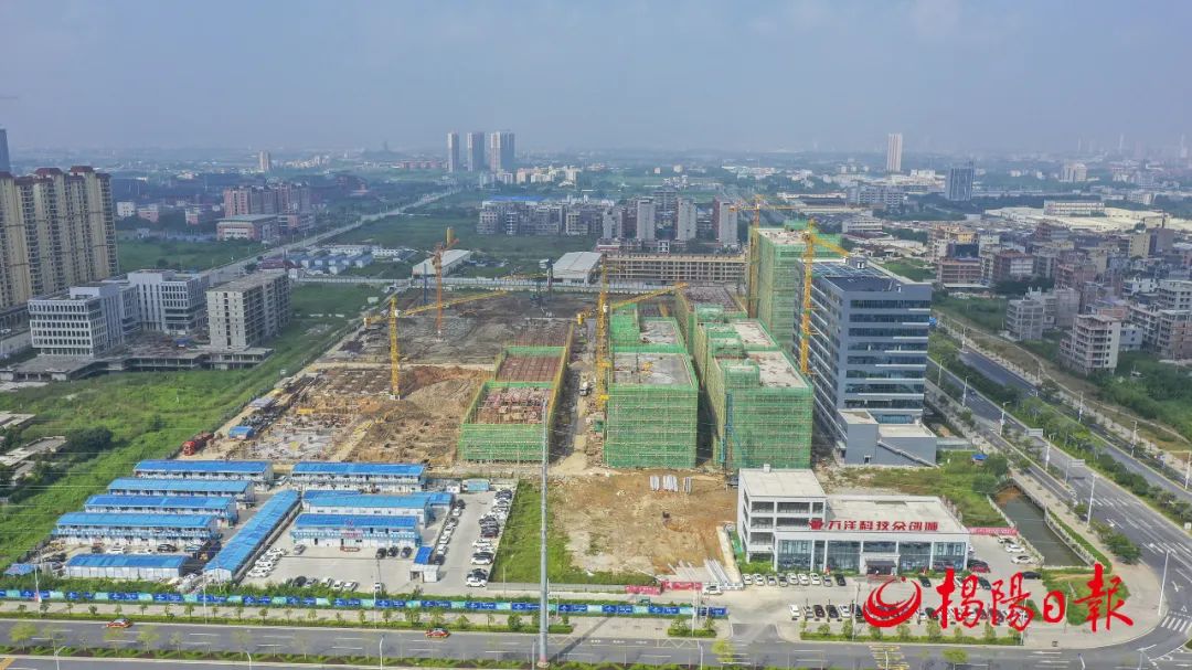 聚焦百千万工程 | 揭阳(高新)万洋科技众创城(首期)建设稳步推进