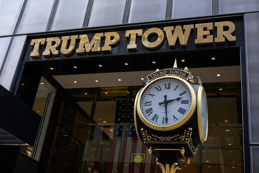 当地时间2023年1月13日,美国纽约,特朗普大厦.图/视觉中国