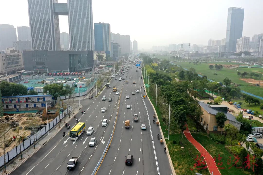 胜利大街完工通车!