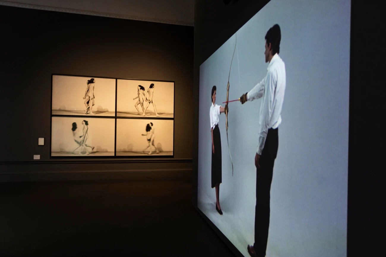 伦敦皇家艺术研究院"玛丽娜·阿布拉莫维奇"展览现场
