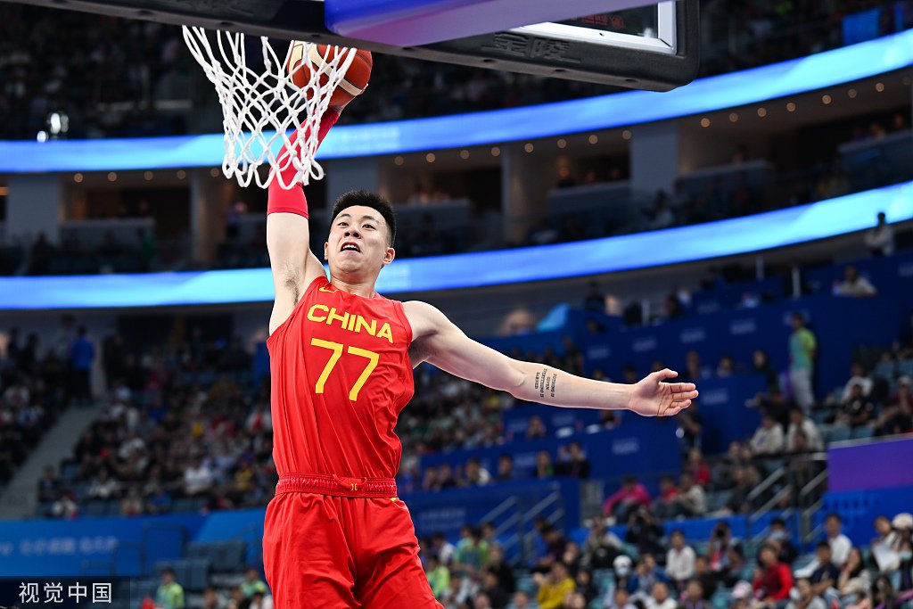 张镇麟战斧劈扣.