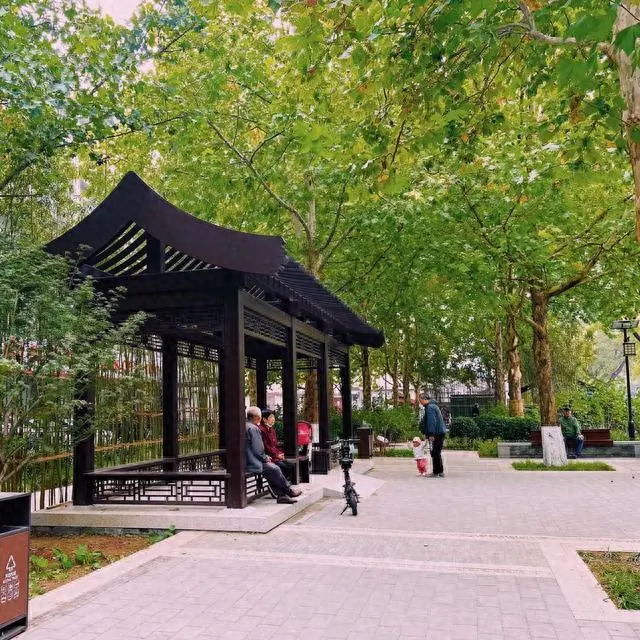 家门口的美景|口袋公园赏秋行|胡同_新浪财经_新浪网