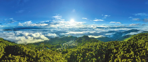 一起行走,看乡土新风!《人民日报》点赞云南景迈山传统村寨|云南省_新