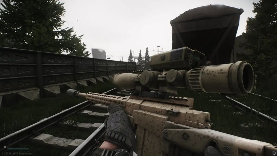 《逃离塔科夫》中最强力的axmc狙击枪