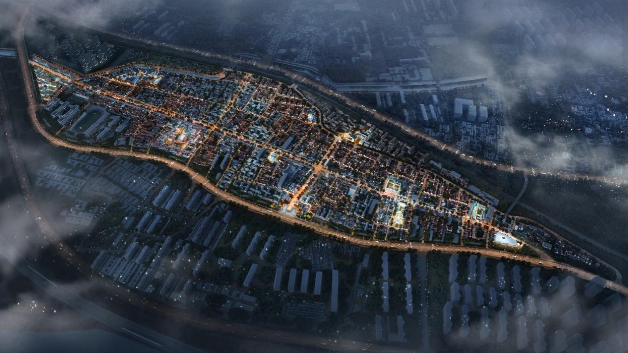 长辛店老镇总体城市设计图