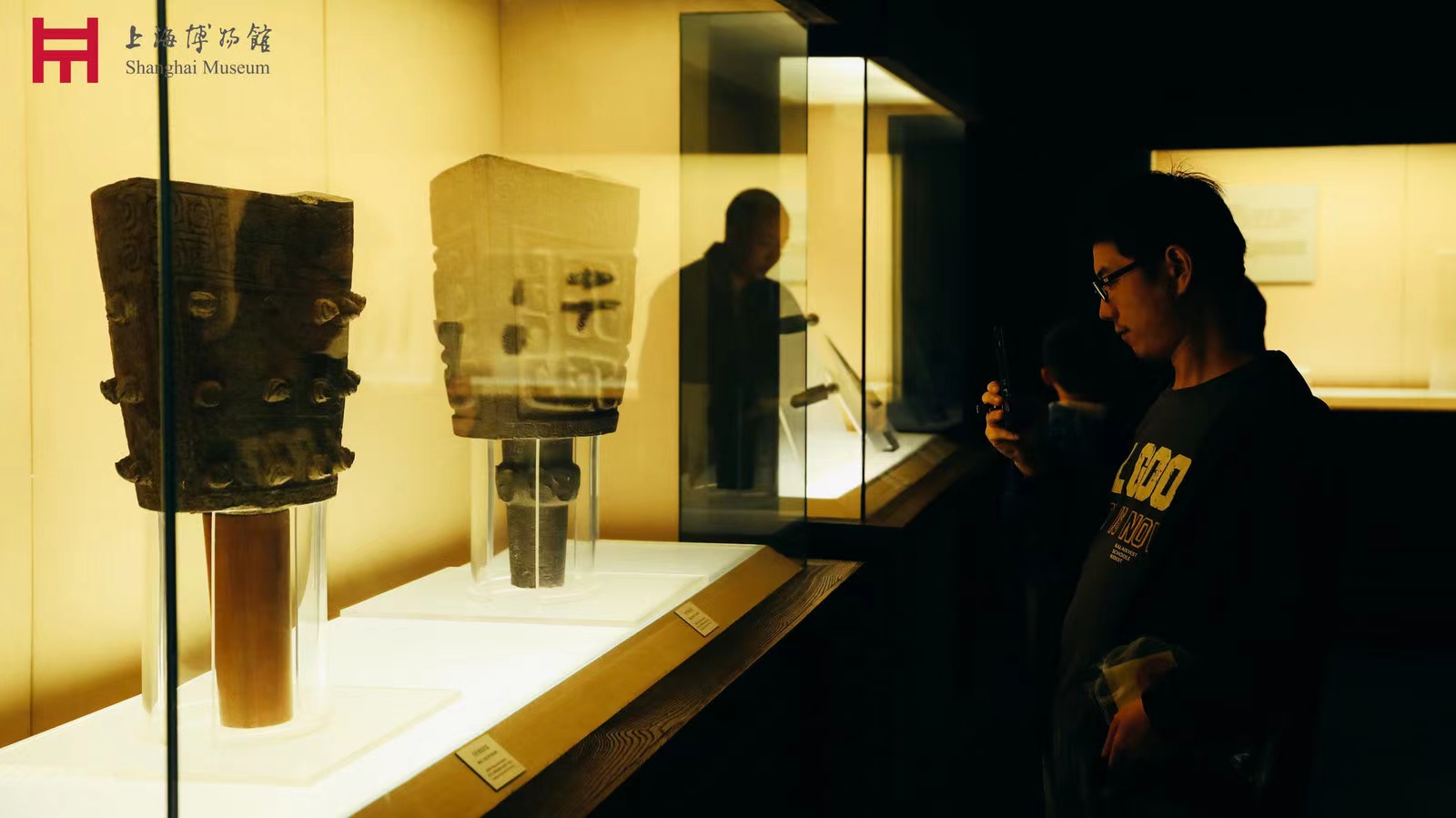 上海博物馆青铜展厅.