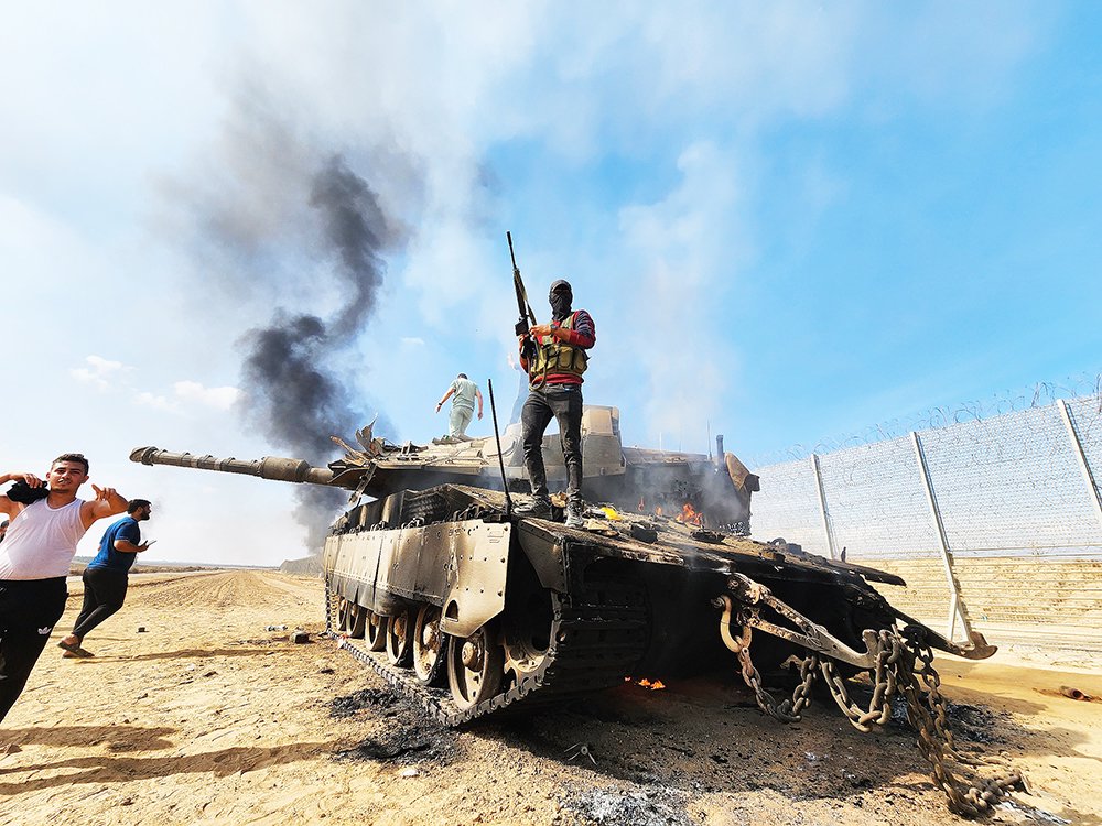 【图集】成员超两万人,被英美等国列为"恐怖组织":镜头下的"哈马斯"