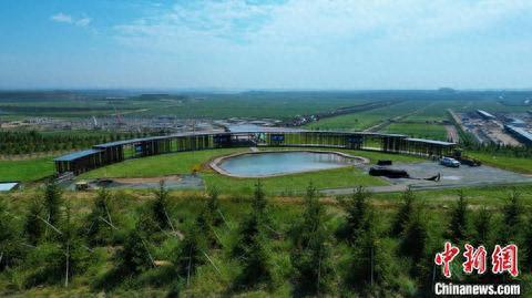 图为准格尔旗准格尔召镇治理的煤炭复垦区。 孙佳琪供图