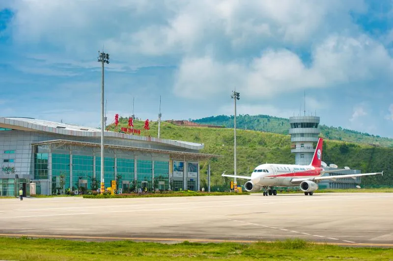 攀枝花保安营机场 图据机场