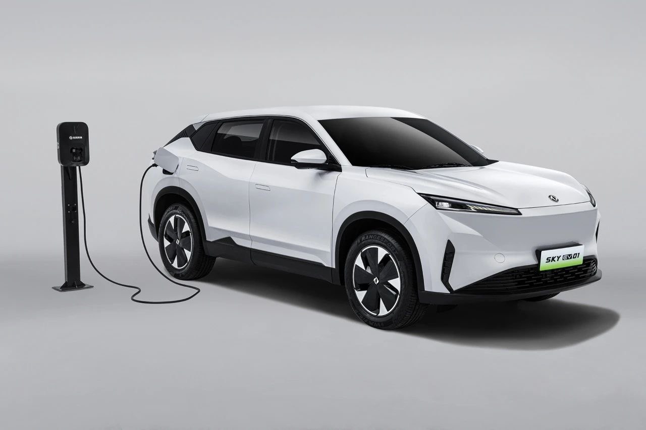 定位大五座中型suv 东风风神sky ev01官图-新浪汽车