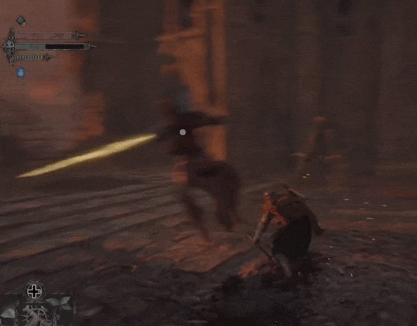 图中为一次格挡和一次弹反