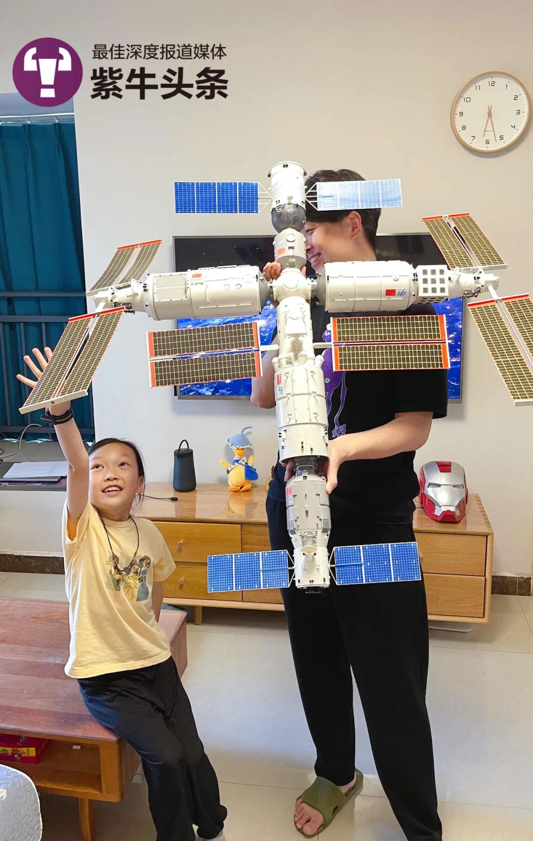 空间站系列作品之一,整个系列包括梦天实验舱,问天实验舱,货运飞船