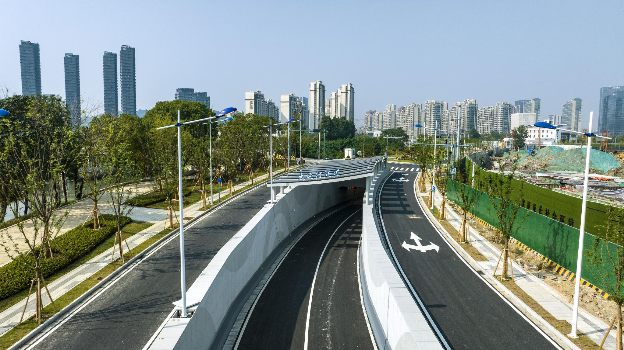 国内首次顶管法下穿京杭大运河通道建成通车|隧道_新浪财经_新浪网