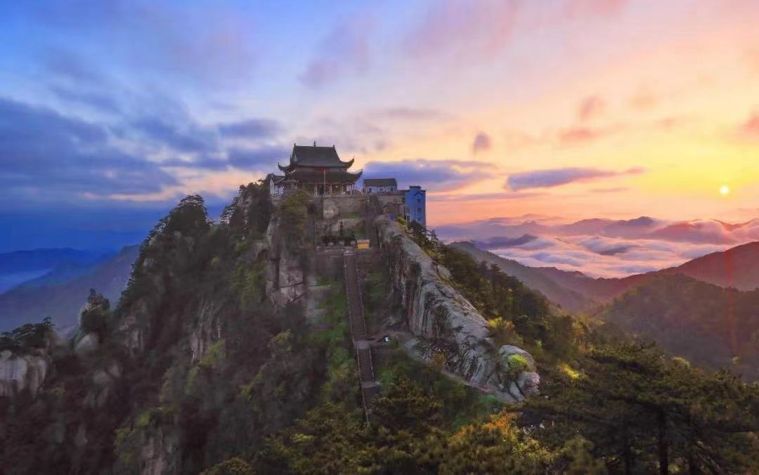 九华山风景区天台