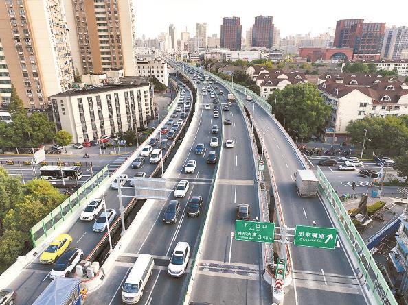 内环高架外圈两段高架桥如期完成"年轻化"改造 采访对象供图