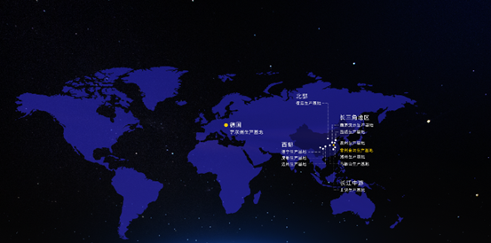 图:蜂巢能源的全球产能布局。资料来源:蜂巢能源官网
