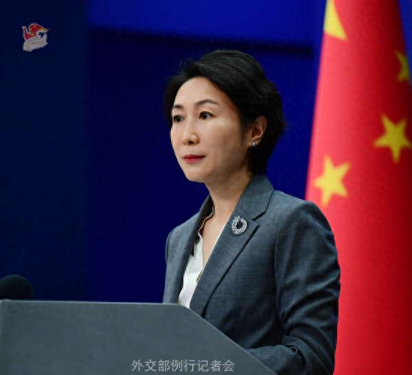 外交部发言人毛宁.图片来自外交部