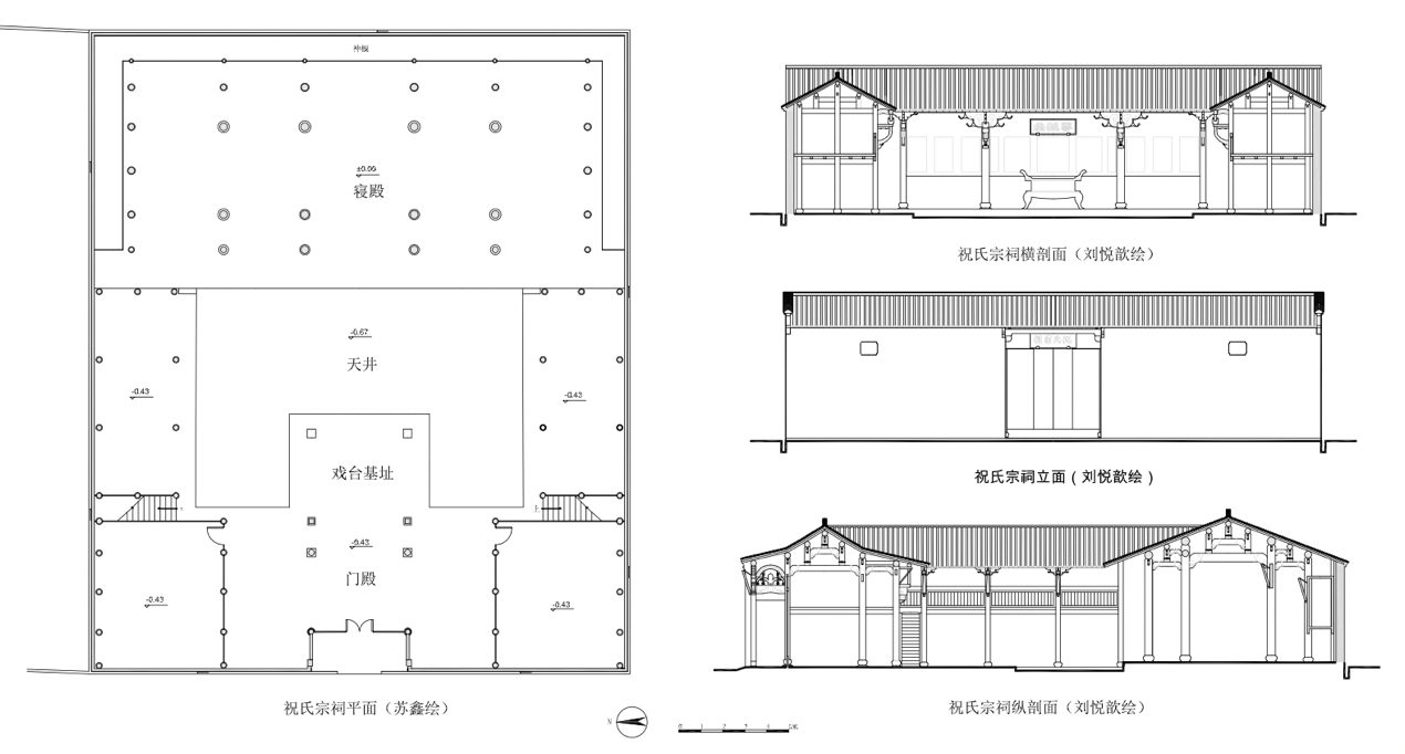 正统礼制下行地方的一种体现,[11]在乡村仪式建筑中的出现时间较晚