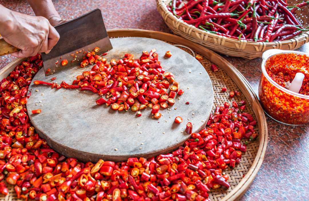 在四川,辣椒被称为海椒,表明它跨洋而来的身份.(图/图虫创意)