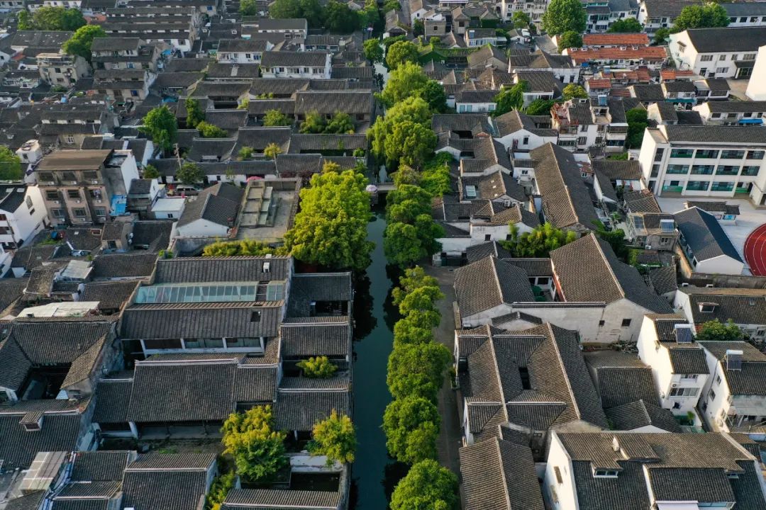 苏州古城&nbsp;图片来自"苏州发布"