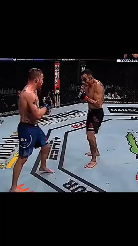 UFC名场面，夜魔和盖奇同时打出上勾拳！|UFC|盖奇_新浪新闻