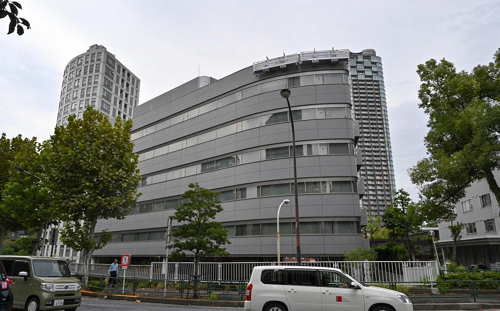 当地时间2023年10月5日，日本东京，日本经纪公司杰尼斯事务所的办公大楼。