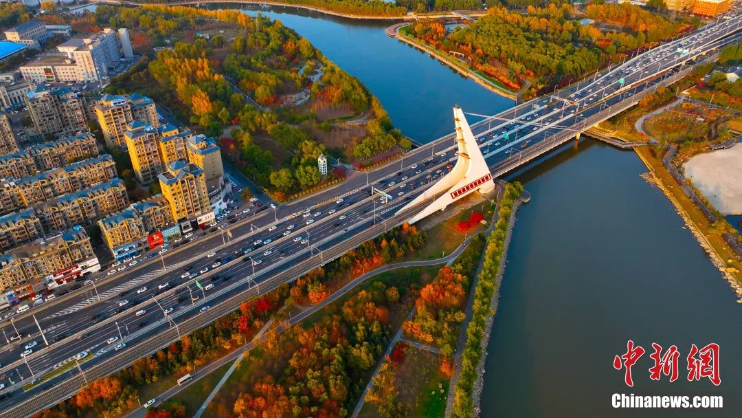 长春市南三环伊通河畔秋景 王强/摄