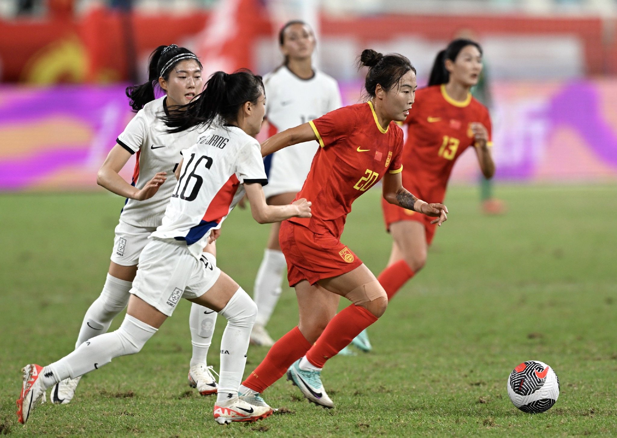 奥预赛中国女足1