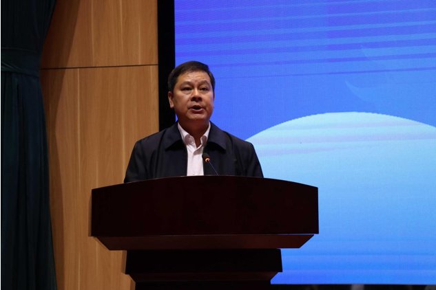 图片说明:兰陵县委书记王康亮致辞