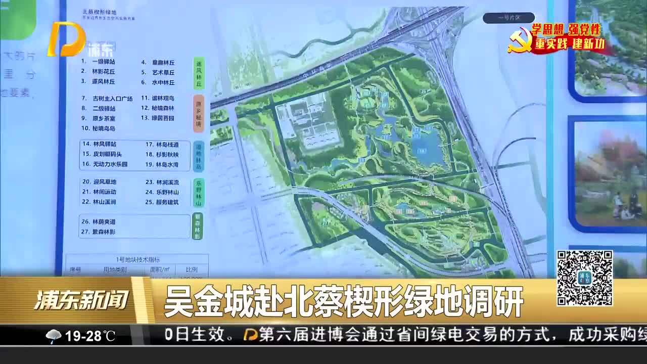 吴金城赴北蔡楔形绿地调研_新浪新闻