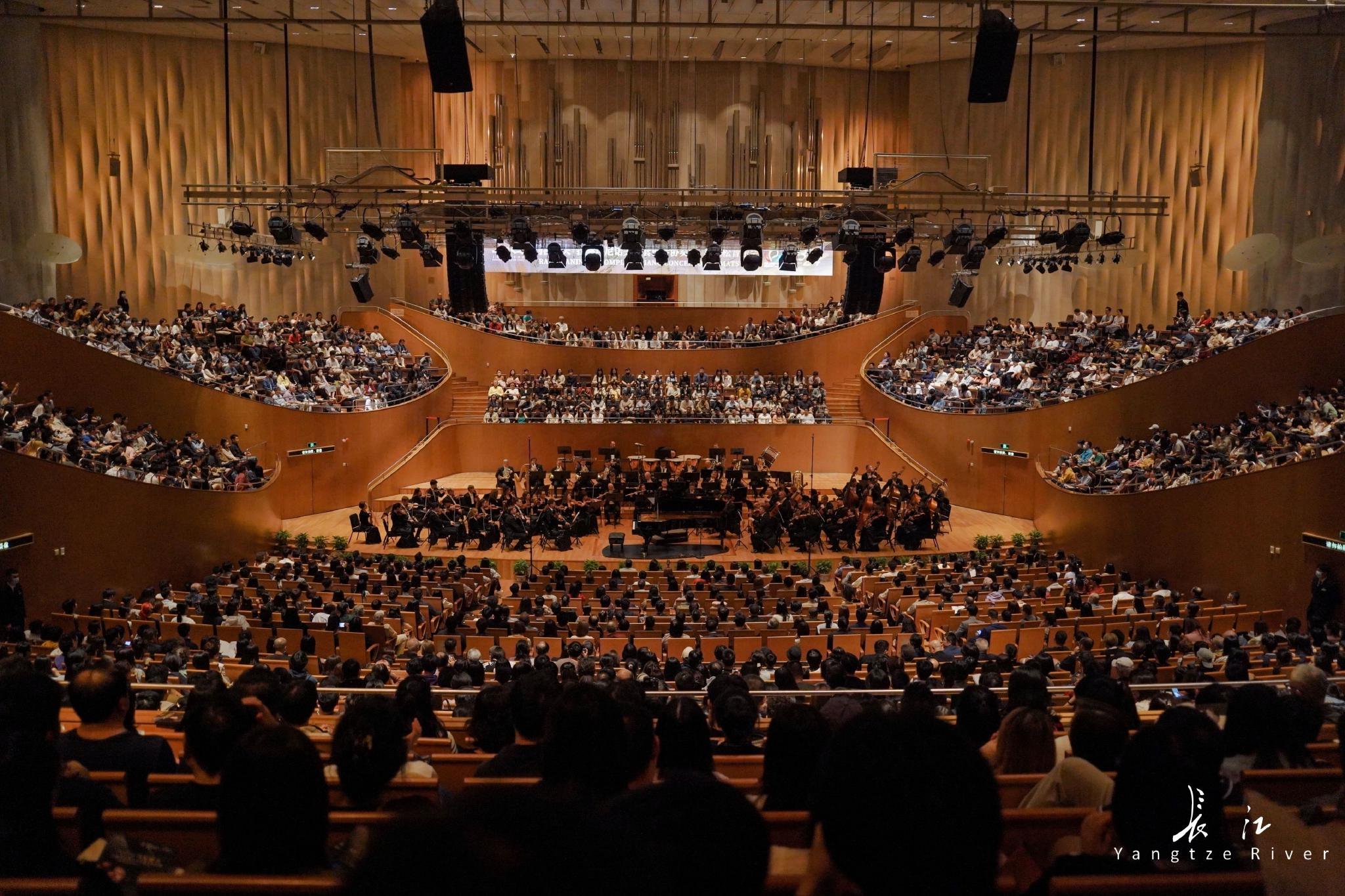 中国首场"拉赫玛尼诺夫全套钢琴协奏曲"马拉松音乐会现场