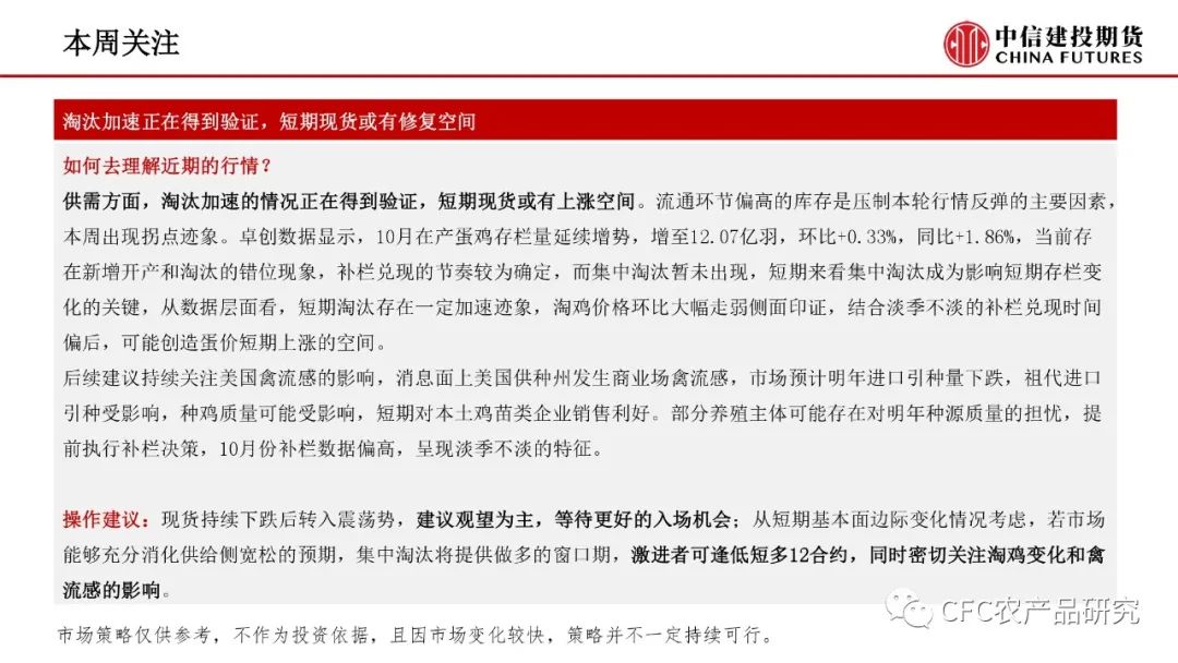 【生猪鸡蛋】生猪短期或有反弹 鸡蛋等待淘汰催化