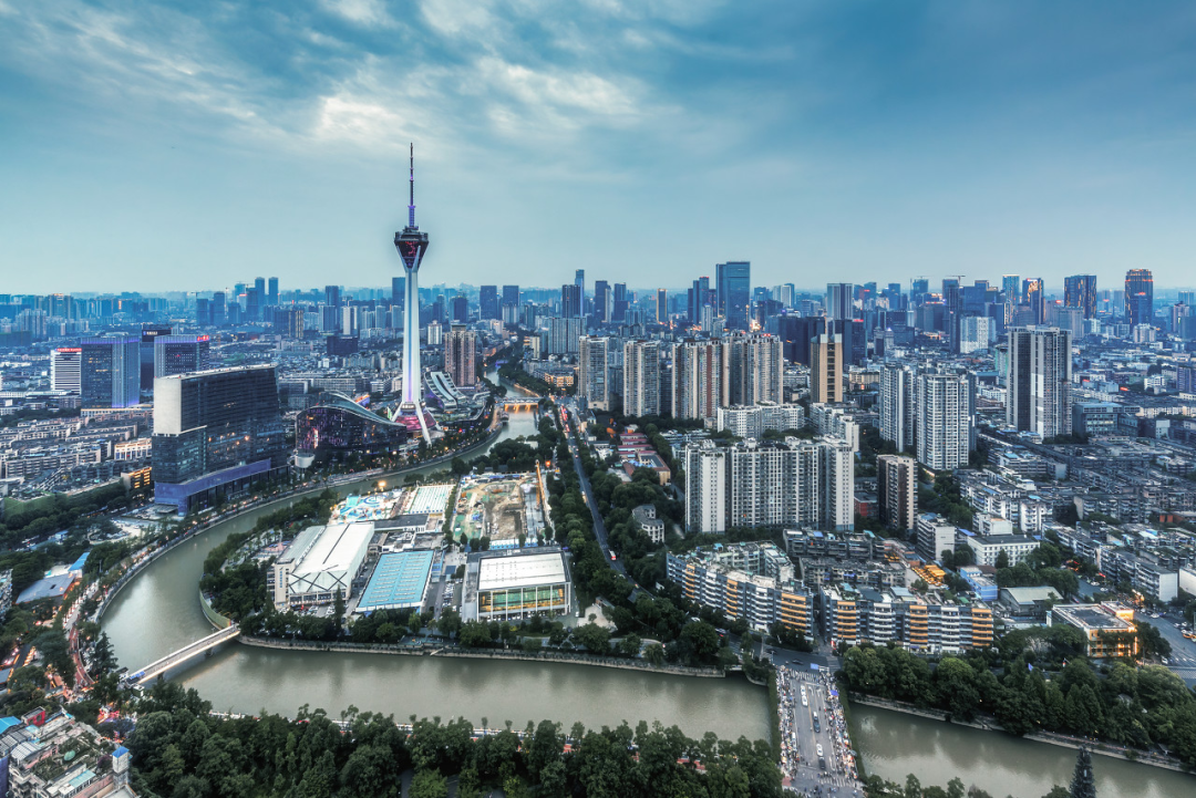 成都市景.(图/图虫创意)