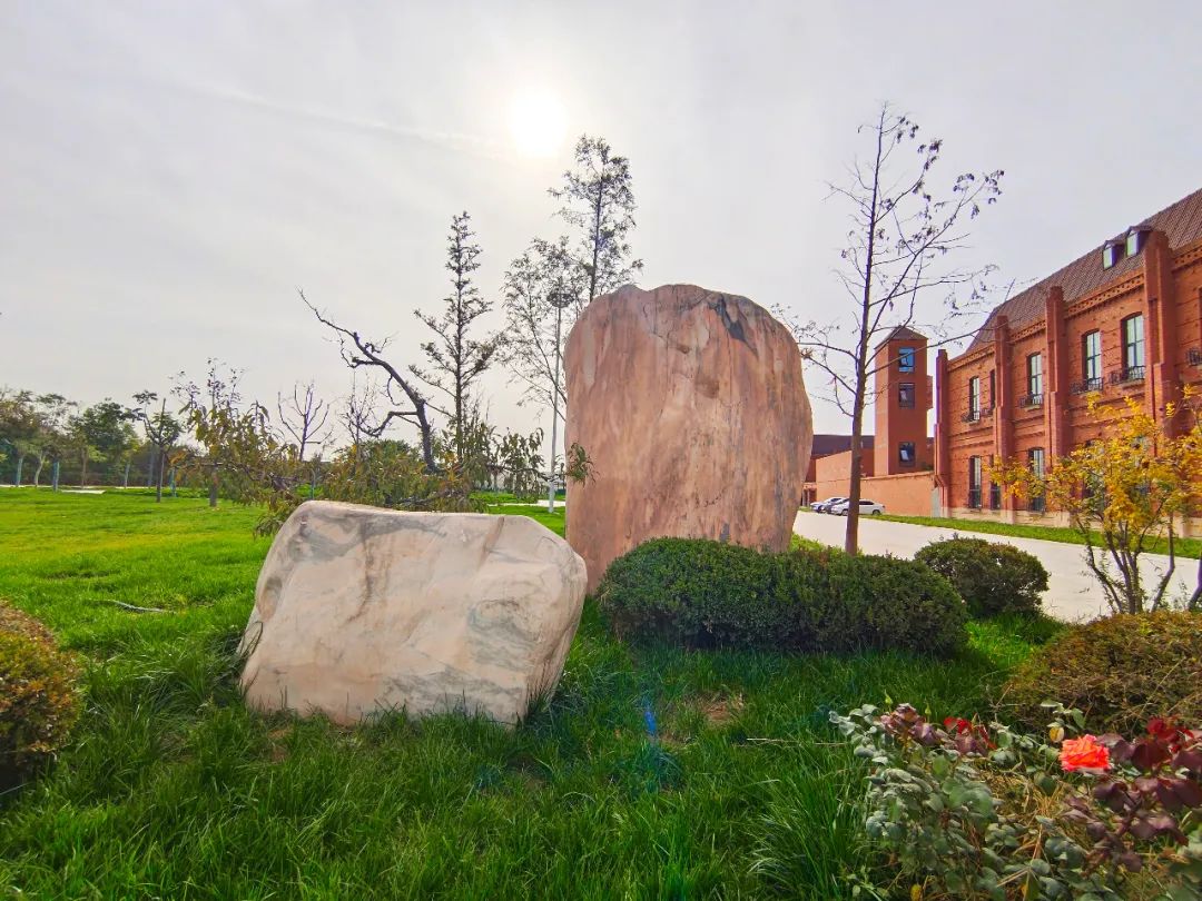 风景优美的慧泽园红园文化广场,使东风路的环境得到美化改善.