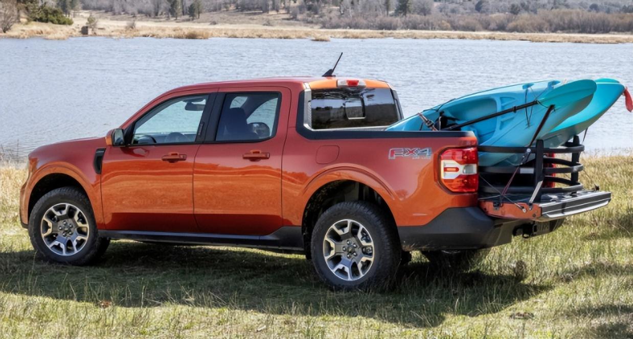 福特新maverick皮卡st版本谍照曝光福克斯小钢炮皮卡版