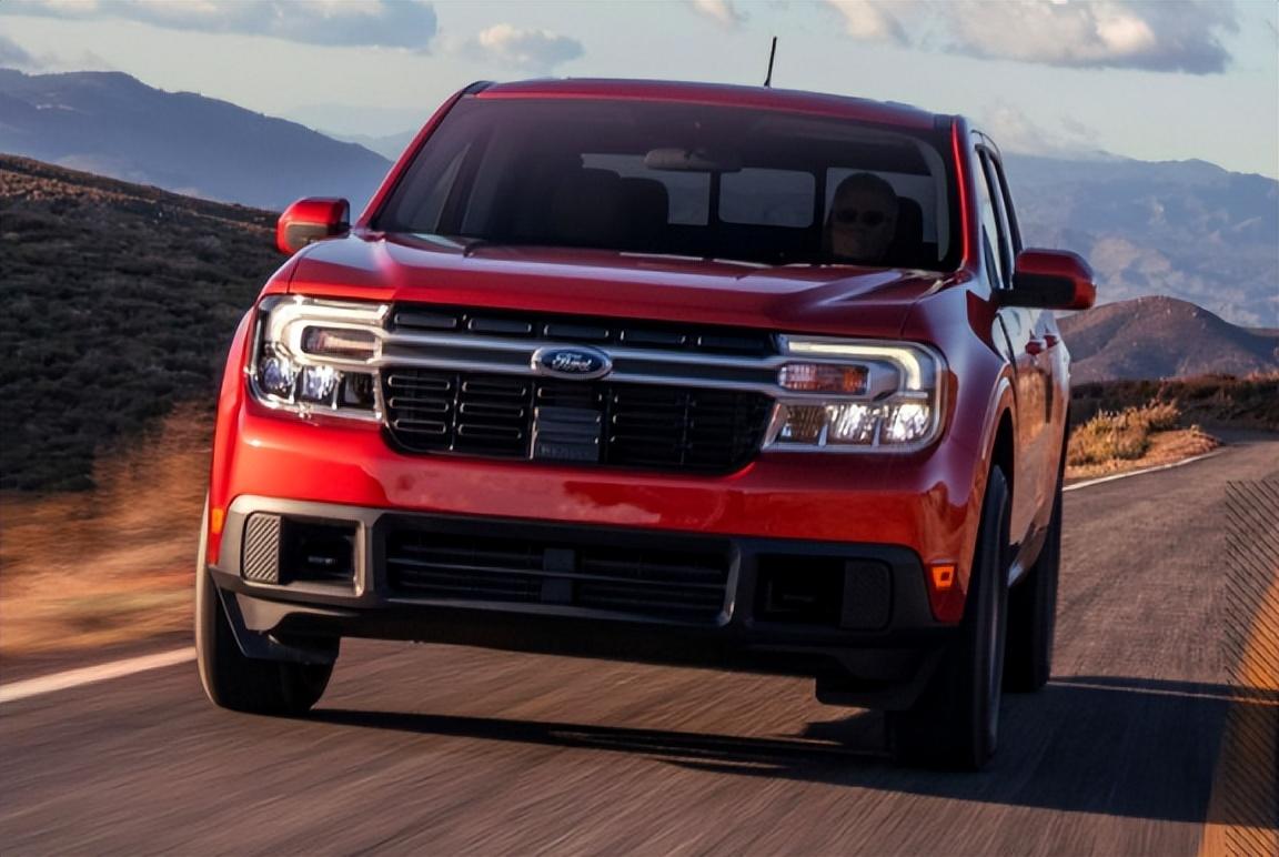 福特新maverick皮卡st版本谍照曝光福克斯小钢炮皮卡版