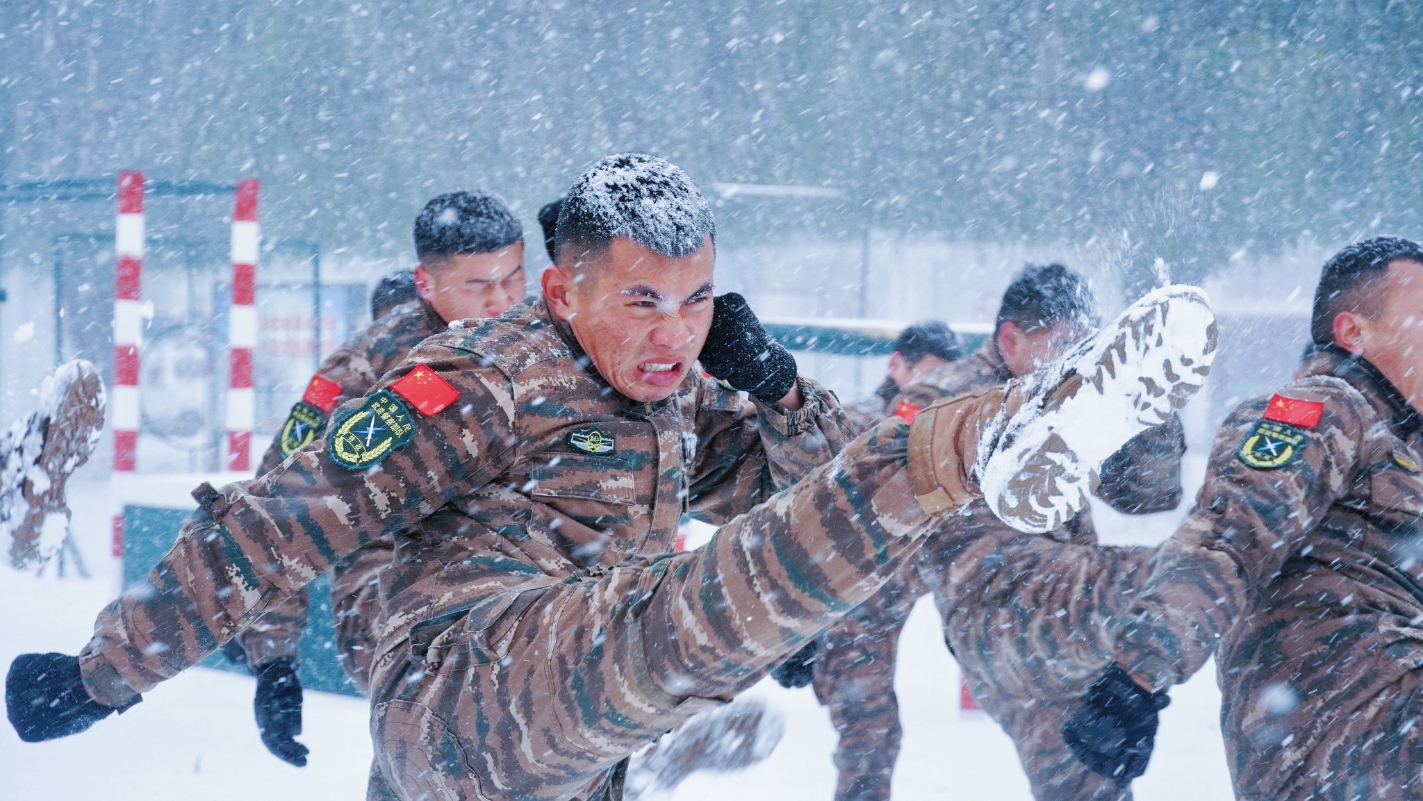 武警黑龙江总队:特战分队 雪地搏击|李建军_新浪财经_新浪网