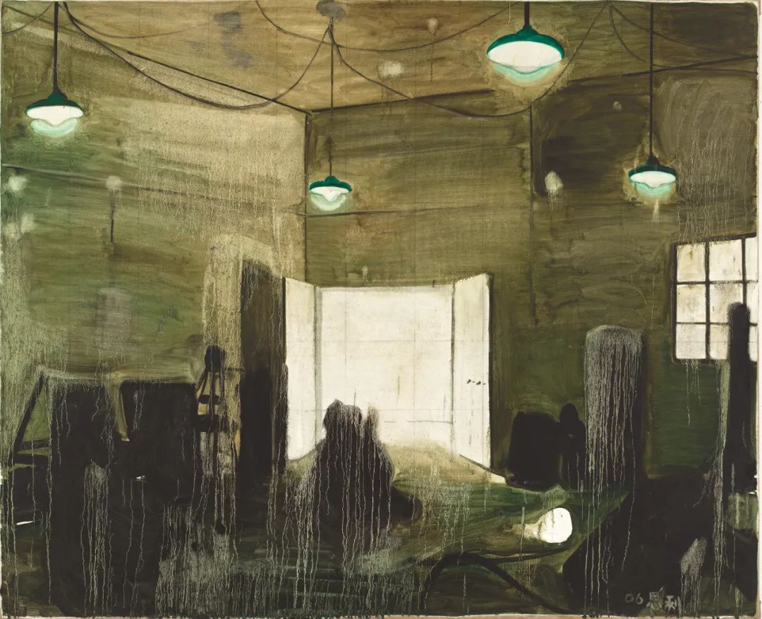 张恩利《仓库》,2006,布面油画,180×220cm