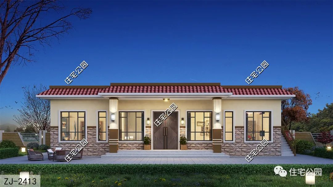 10套一层农村小平房,功能齐全造价低,一套比一套美(2373~2414)