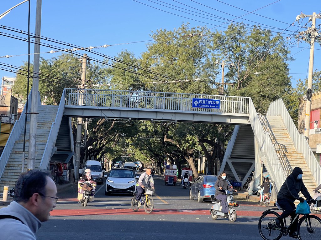 过个马路忒费劲,多处天桥遭吐槽,市民:给部分天桥加装电梯|医院_新浪