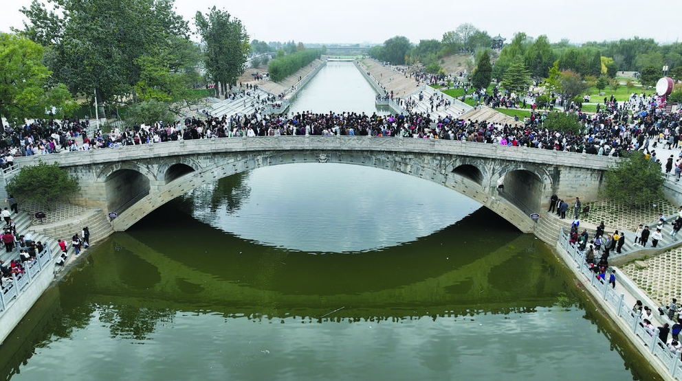 "品古桥古韵 赏文旅芳华——文化旅游进景区之走进赵县",非遗文创市集