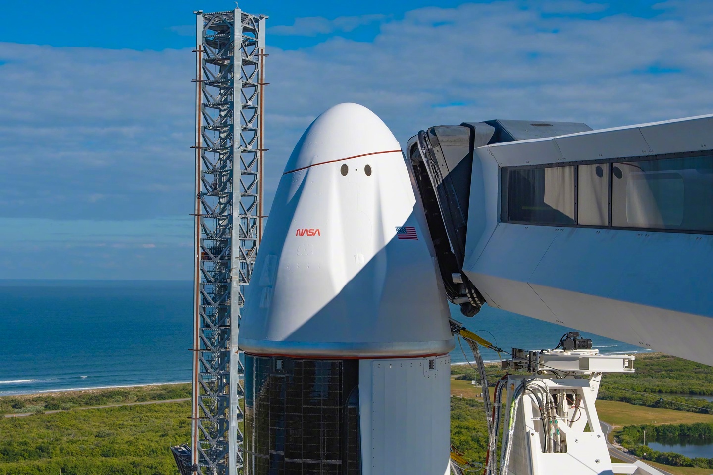 SpaceX 龙飞船准备就绪，明天一早为 NASA 执行第 29 次国际空间站补给任务|龙飞船|国际空间站|货运_新浪新闻