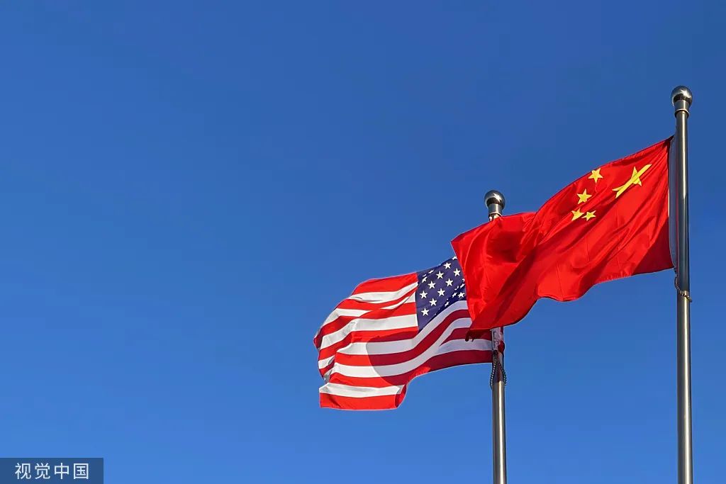 中美国旗(资料图)