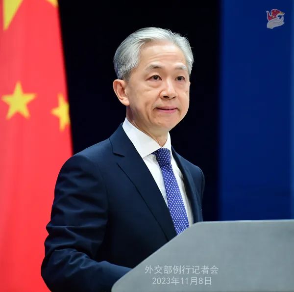 中国外交部发言人汪文斌,图源:外交部网站